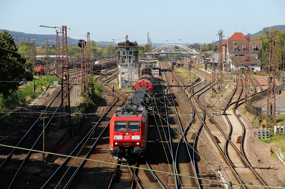 DB Cargo 185 065 // Dillingen (Saar) // 18. September 2019
