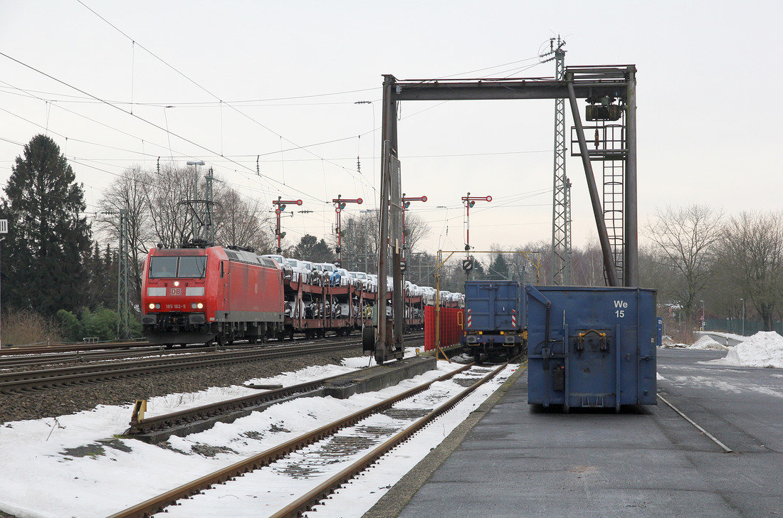 DB Cargo 185 162 // Meppen // 16. Februar 2021
