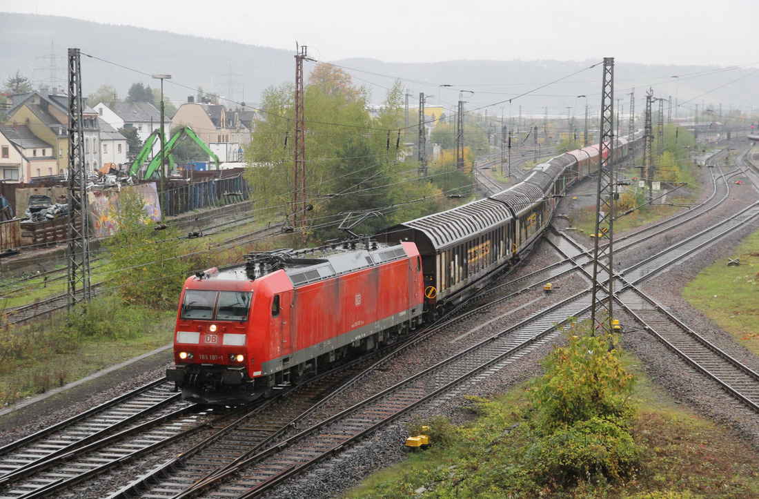 DB Cargo 185 197 // Bahnhof Ehrang (Ehrang ist ein Ortsteil von Trier) // 21. Oktober 2022
