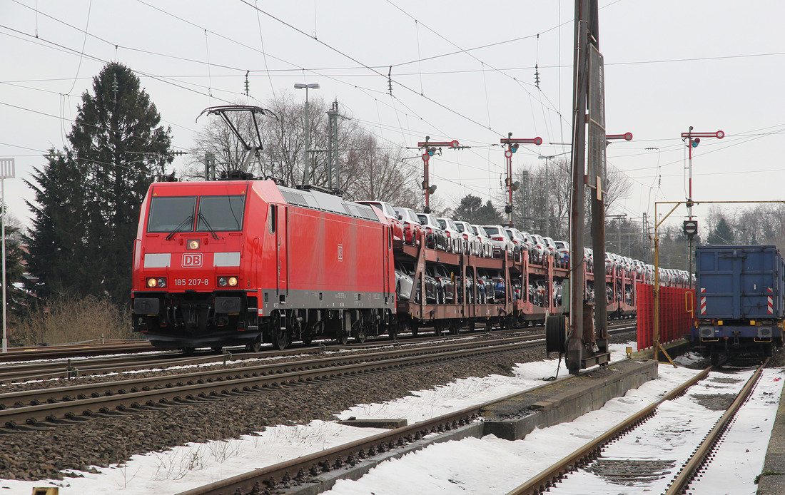 DB Cargo 185 207 // Meppen // 16. Februar 2021
