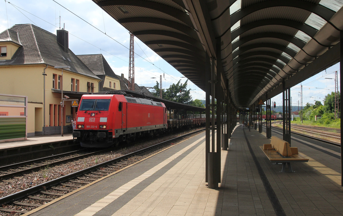 DB Cargo 185 232 // Saarlouis Hbf // 31. Mai 2022