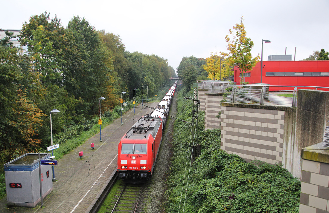 DB Cargo 185 248 // Marl Mitte // 15. Oktober 2015