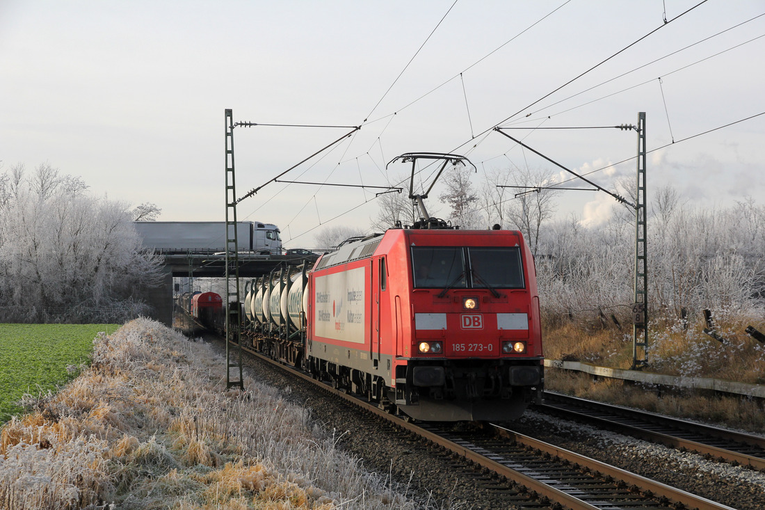 DB Cargo 185 273 // Hamm // 22. Dezember 2021
