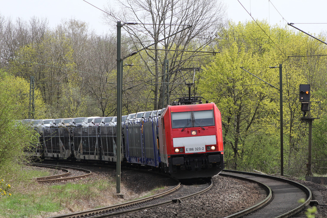 DB Cargo 186 323 // Homburg (Saar) // 13. April 2022