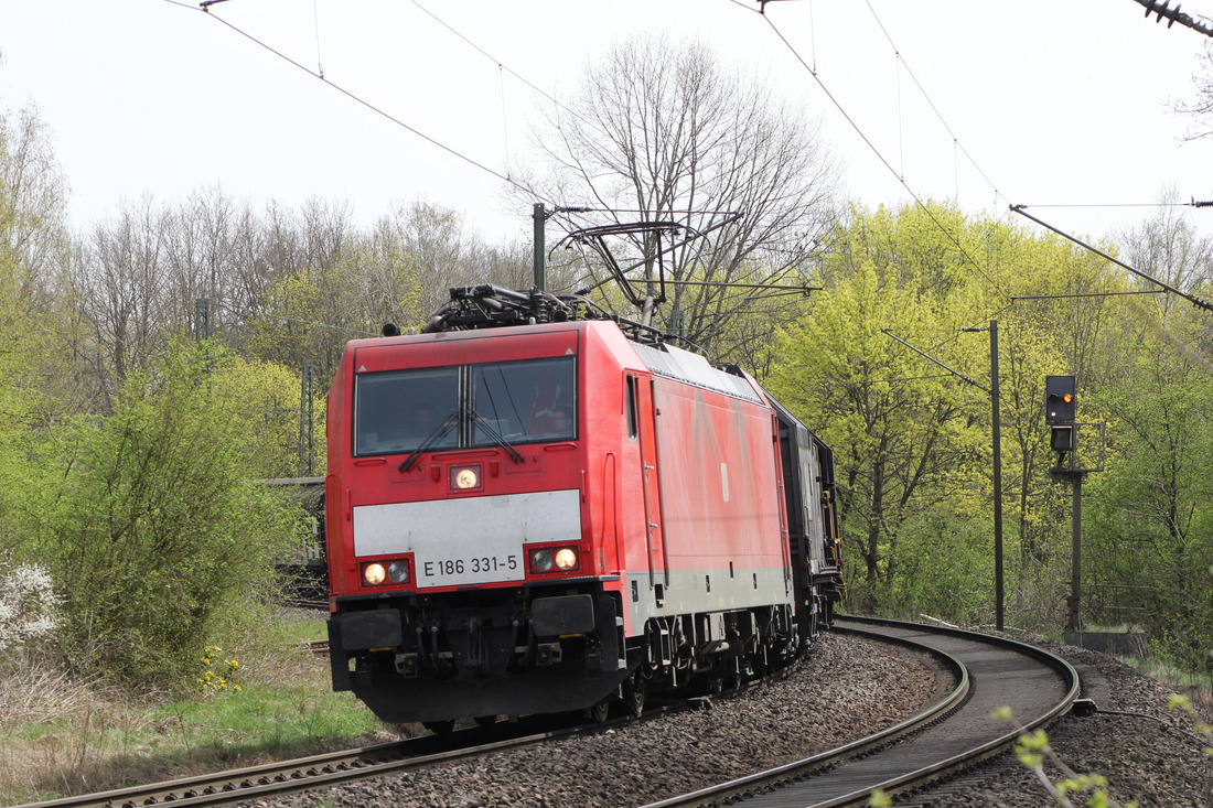 DB Cargo 186 331 // Homburg (Saar) // 13. April 2022
