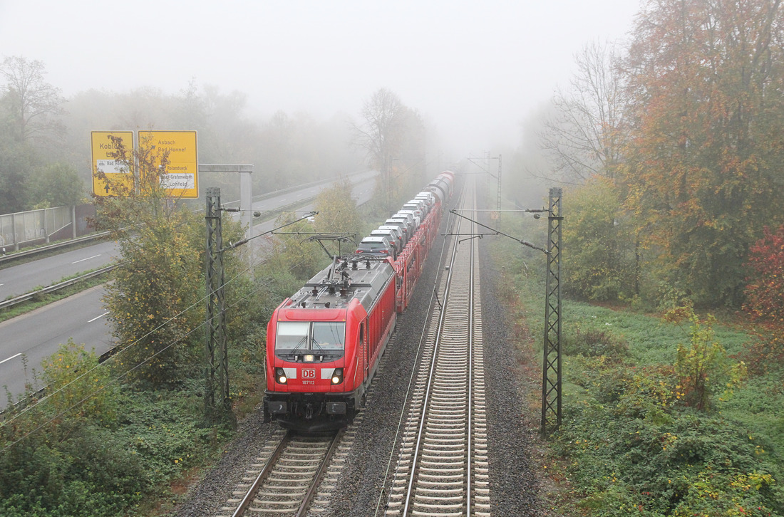 DB Cargo 187 112 // Bad Honnef (Rhein) // 5. November 2020
