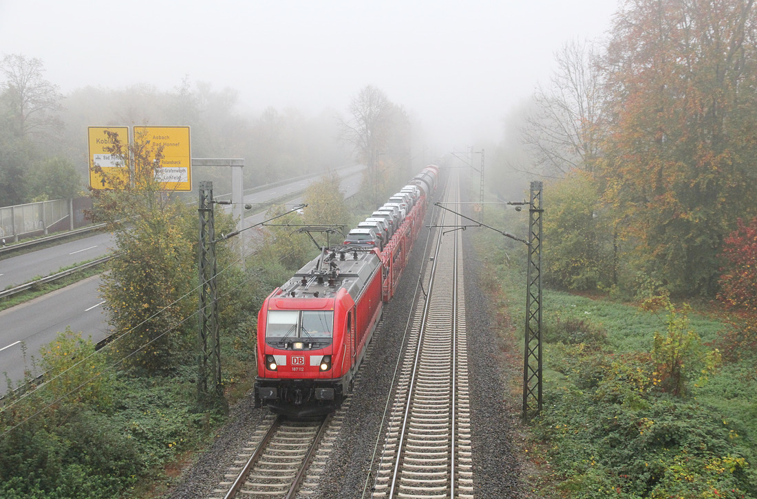 DB Cargo 187 112 // Bad Honnef (Rhein) // 5. November 2020
