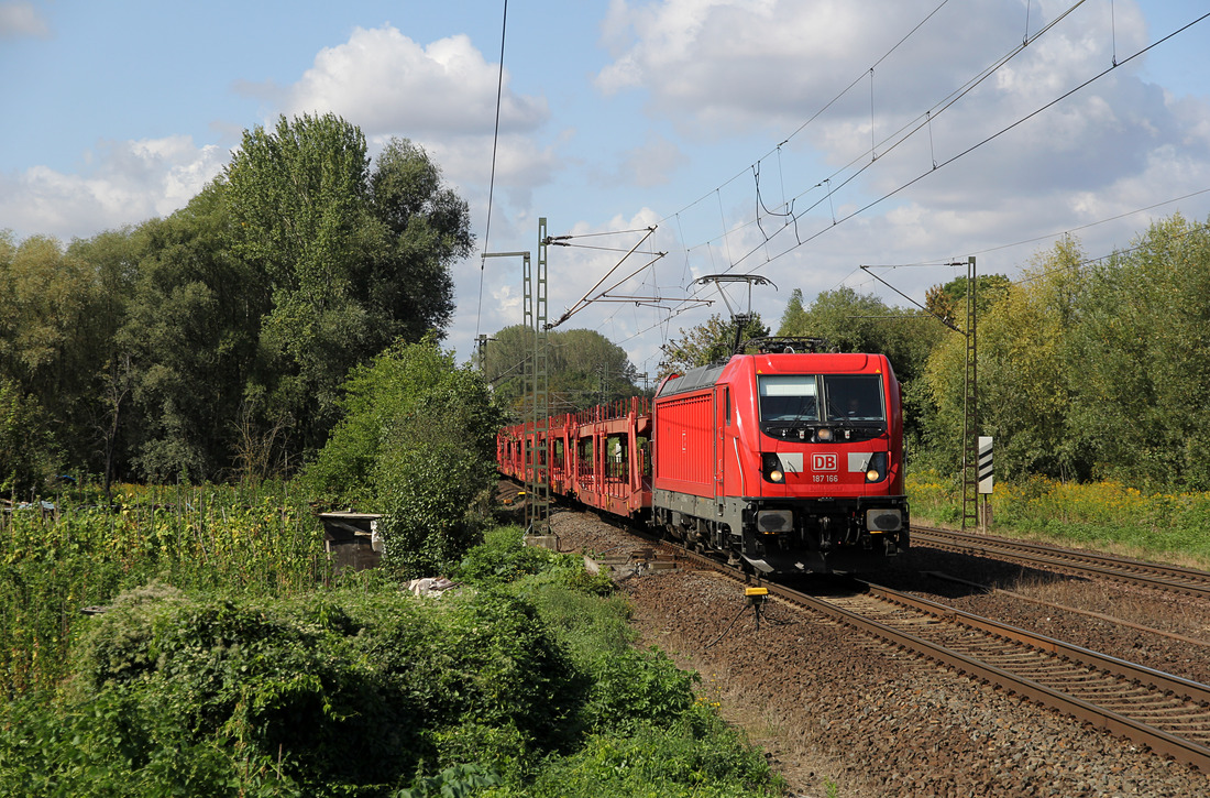DB Cargo 187 166 // Hannover-Misburg // 2. September 2019
