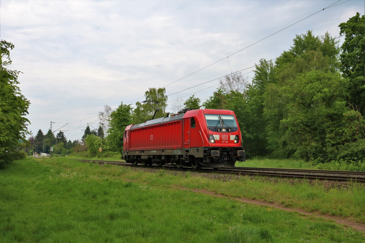 DB Cargo 187 169-8 am 10.05.20 in Hanau West