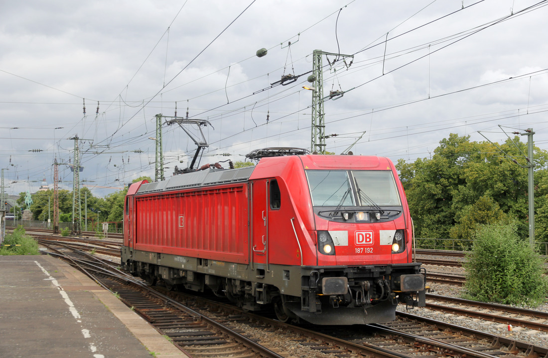 DB Cargo 187 192 // Köln Messe / Deutz // 6. Juli 2022
