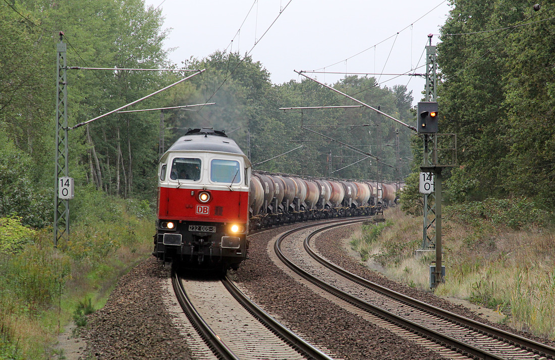 DB Cargo 232 005 // Ludwigsfelde-Struveshof // 24. September 2019
