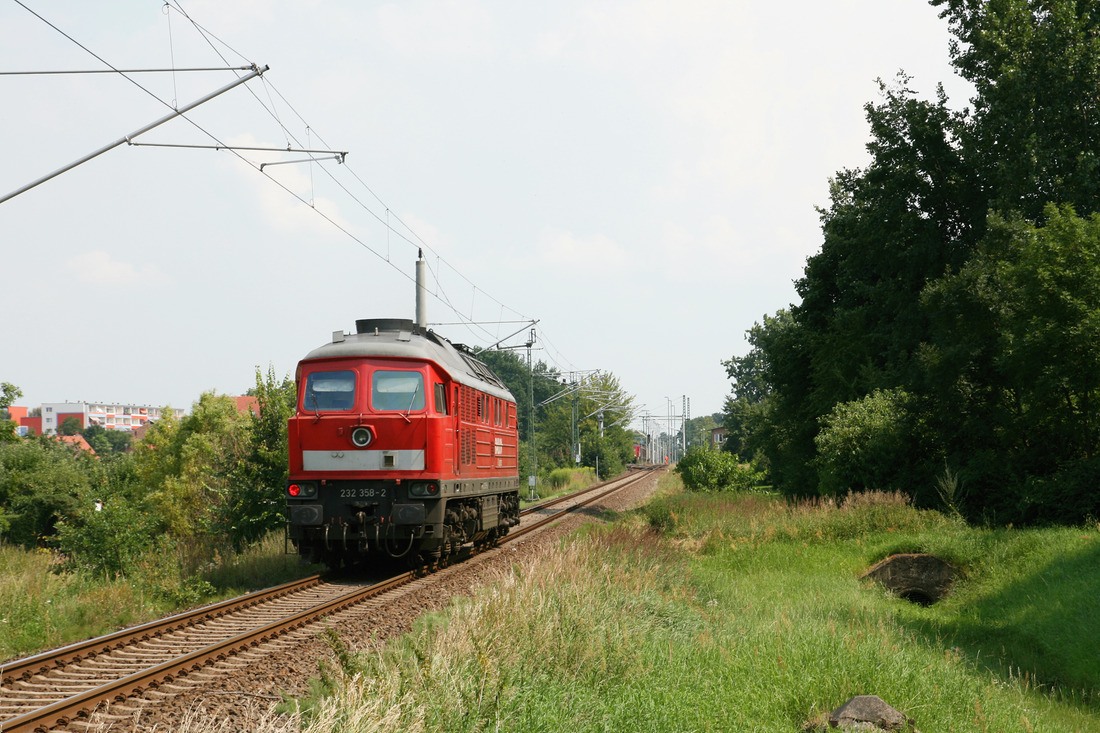 DB Cargo 232 358 // Schwedt (Oder) // 26. Juli 2012