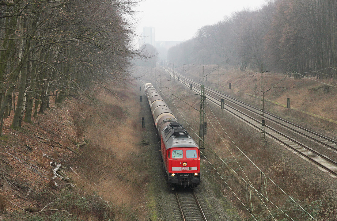 DB Cargo 232 583 // Gelsenkirchen-Buer // 10. Februar 2017
