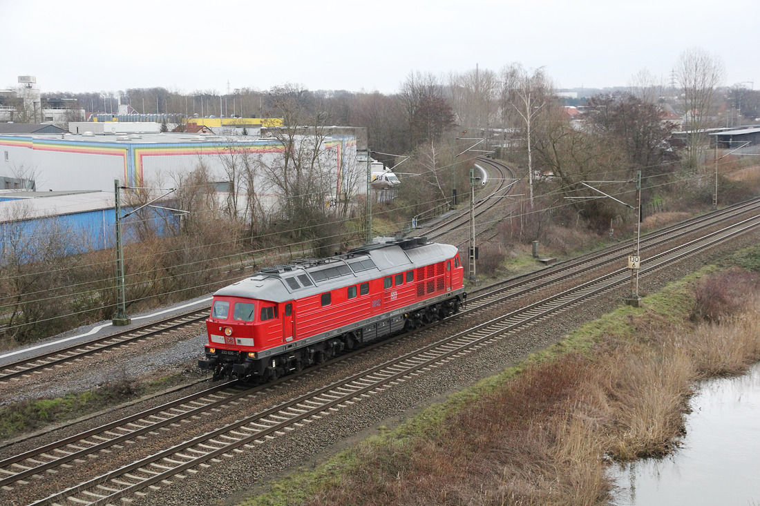 DB Cargo 233 636 // Osnabrück // 14. Februar 2020