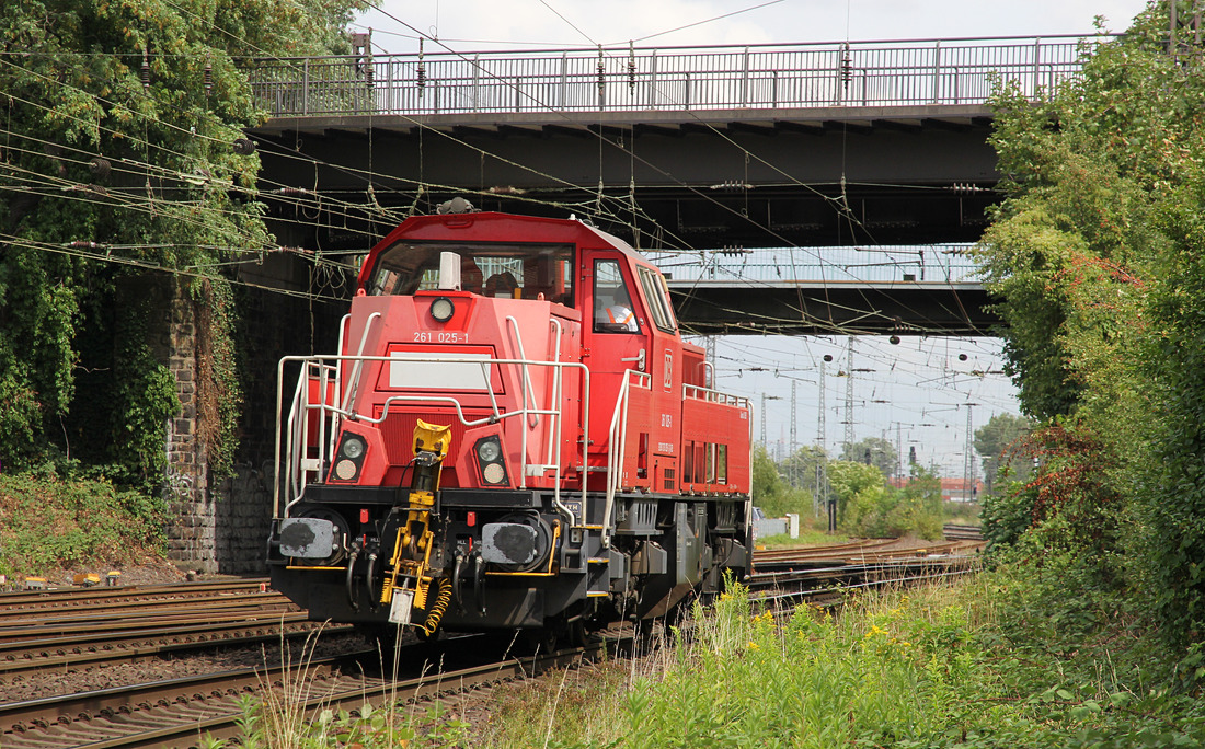DB Cargo 261 025 // Oberhausen-Osterfeld // 7. August 2019