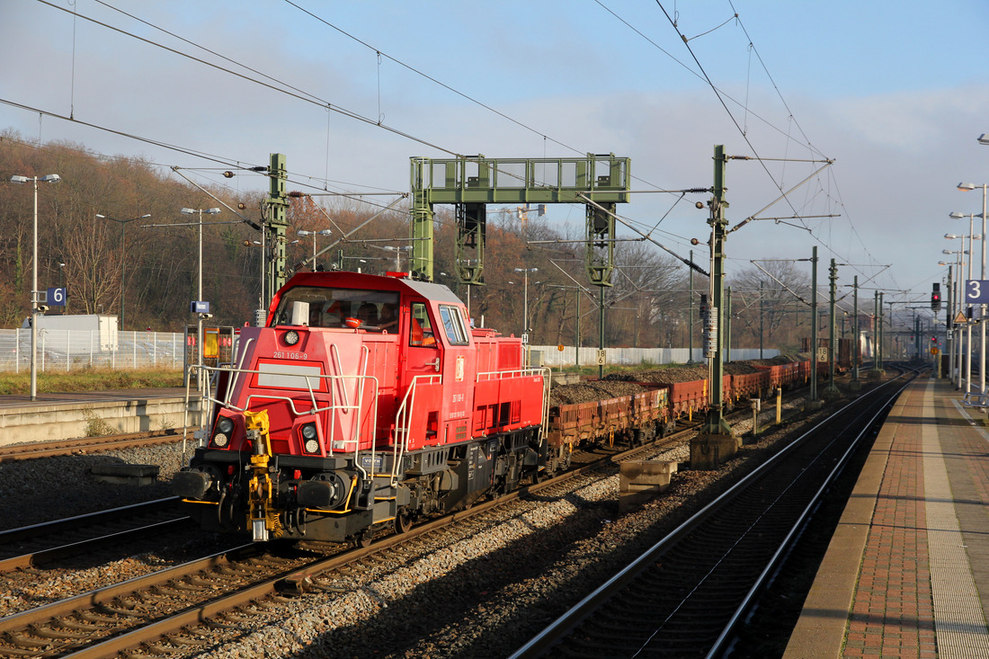 DB Cargo 261 106 // Horrem // 6. Dezember 2021