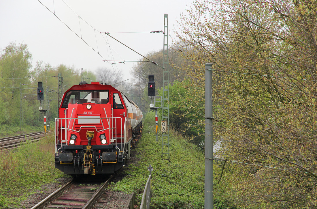 DB Cargo 265 028 // Gelsenkirchen-Buer Nord // 7. April 2017