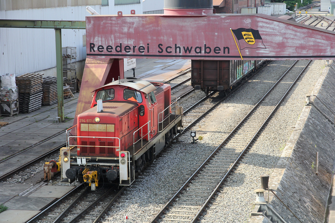 DB Cargo 294 617 // Stuttgart Hafen // 15. Juli 2019