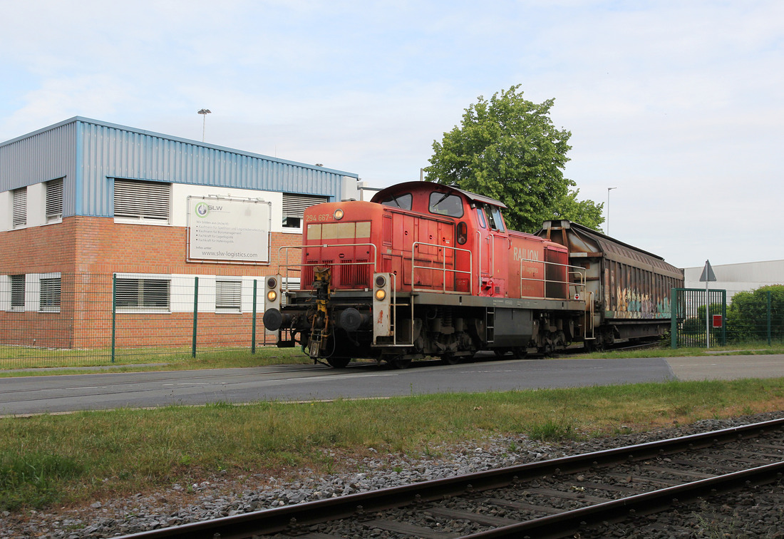 DB Cargo 294 667 // Voerde (Ortsteil Emmelsum) // 19. Mai 2020