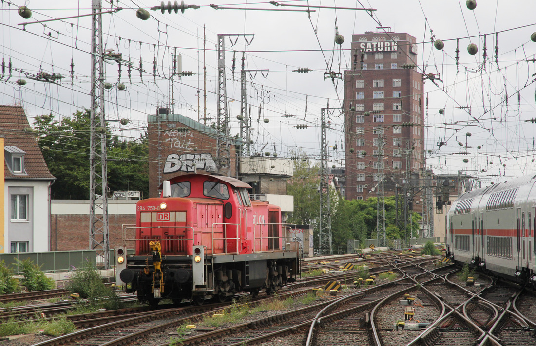 DB Cargo 294 758 // Köln Hbf // 1. Juli 2022
