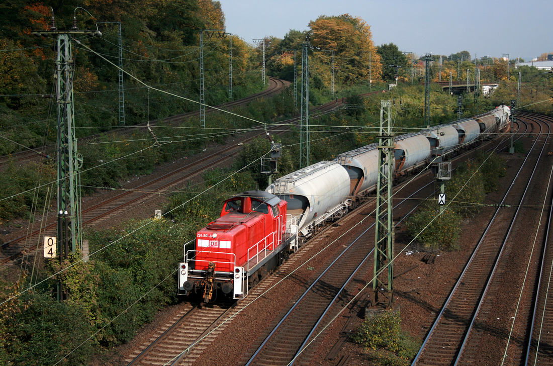 DB Cargo 294 801 // Köln West // 14. Oktober 2008