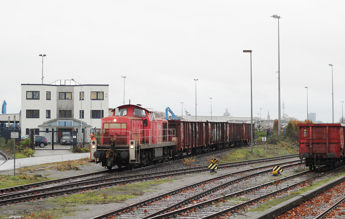 DB Cargo 294 830 // Hafen Dortmund // 7. Dezember 2018
