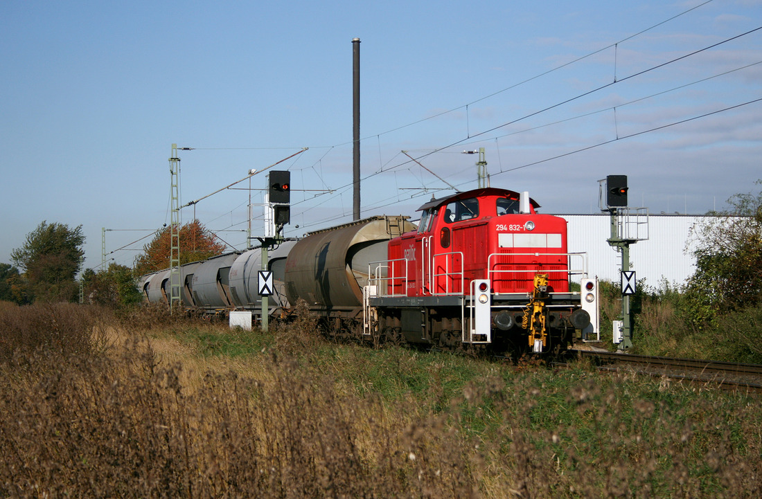 DB Cargo 294 832 // Pulheim. // 21. Oktober 2010