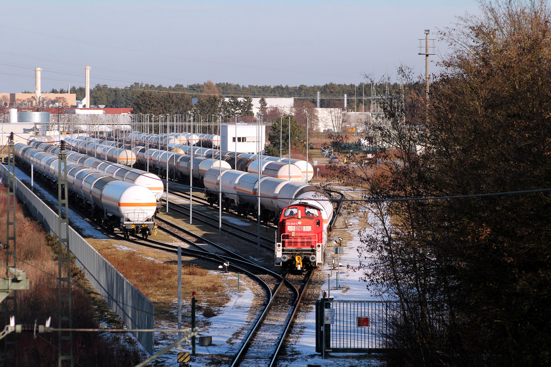 DB Cargo 294 849 // Werksbahnhof Münchsmünster // 31. Januar 2019
