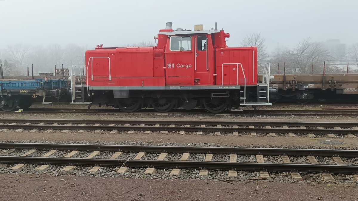 DB Cargo 365 208 -0 am 11.01.2022 in Lahr ( Schwarzwald ) Nahaufnahme 