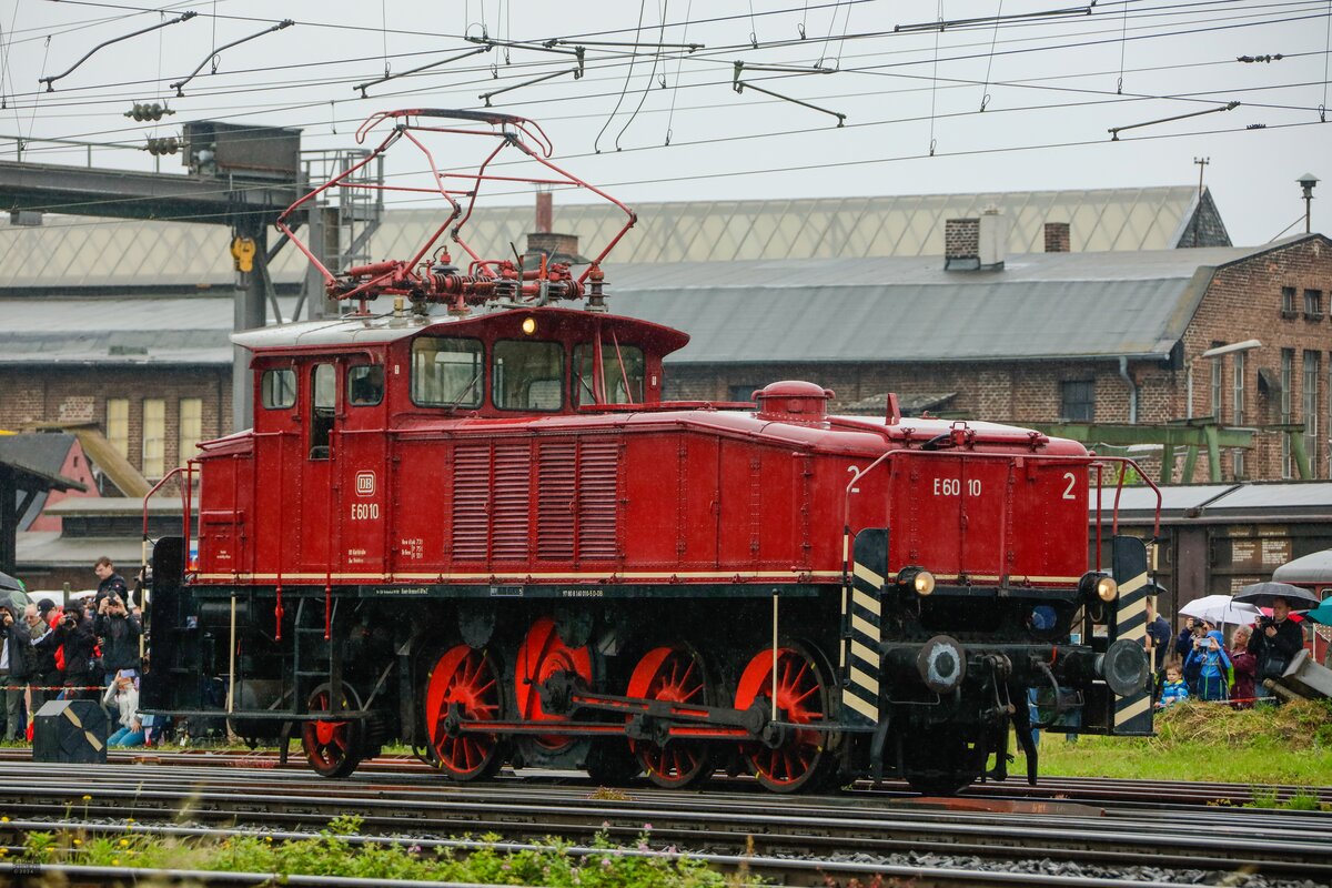 DB E60 10 bei der Lokparade im DB Museum Koblenz, am 01.06.2024.