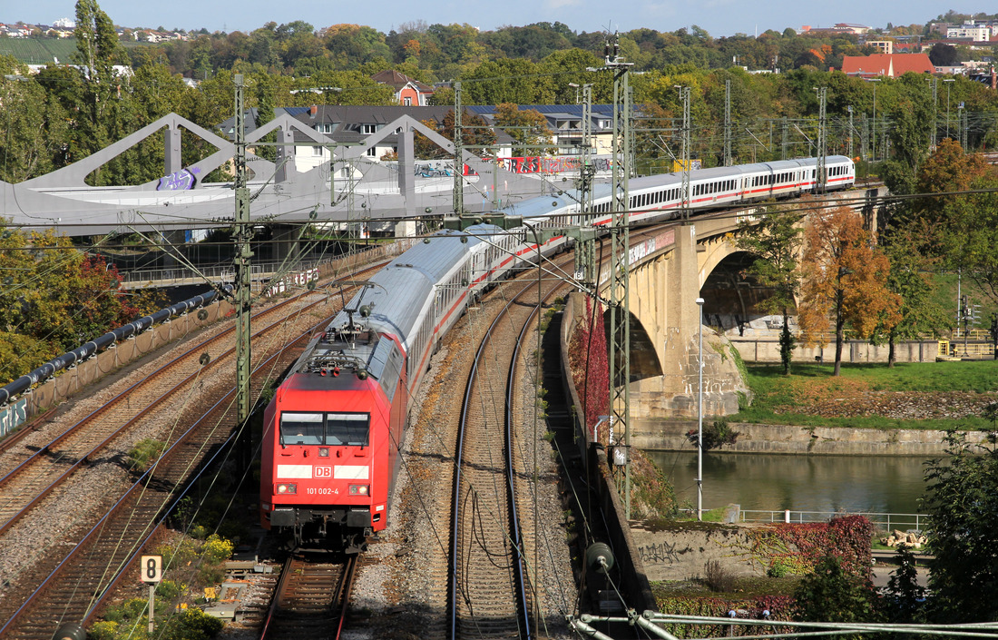 DB Fernverkehr 101 002 // Stuttgart // 10. Oktober 2022
