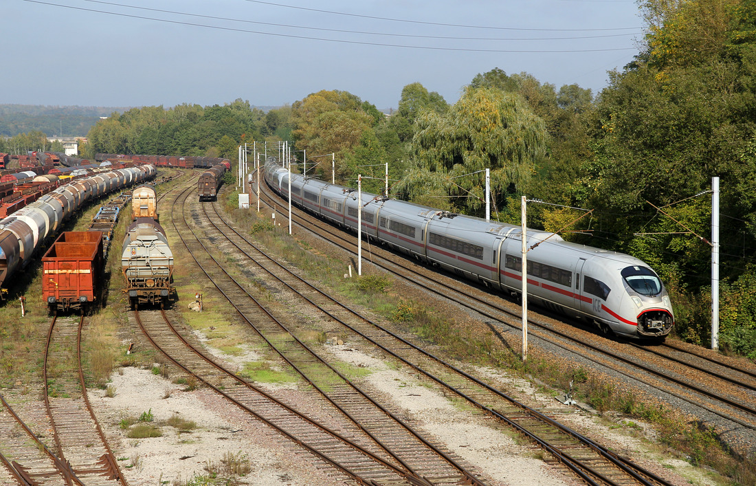 DB Fernverkehr 407 xxx + 407 xxx // Rosbruck // 23. Oktober 2019