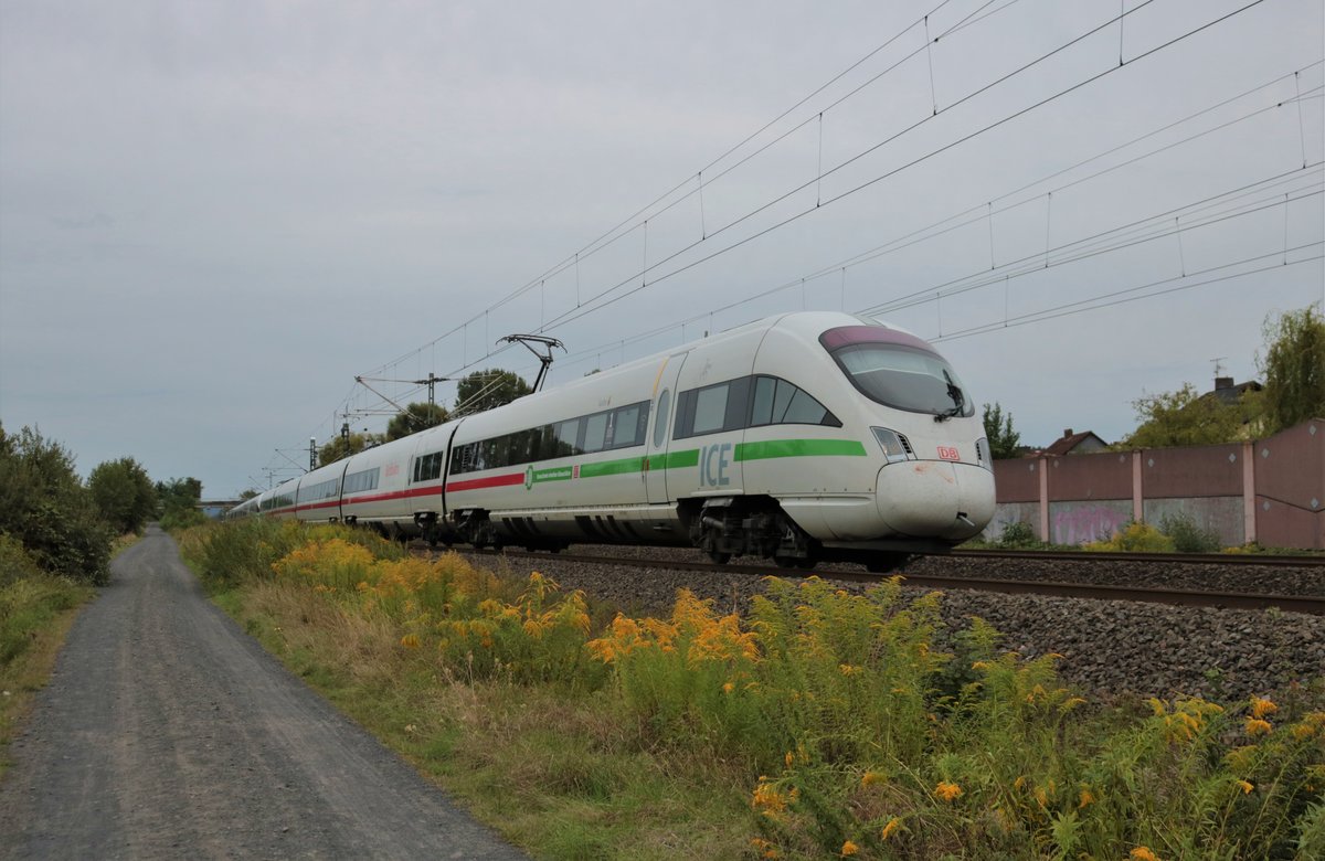 DB Fernverkehr ICE-T 411 xxx am 30.08.20 in Rodenbach (Main Kinzig Kreis)