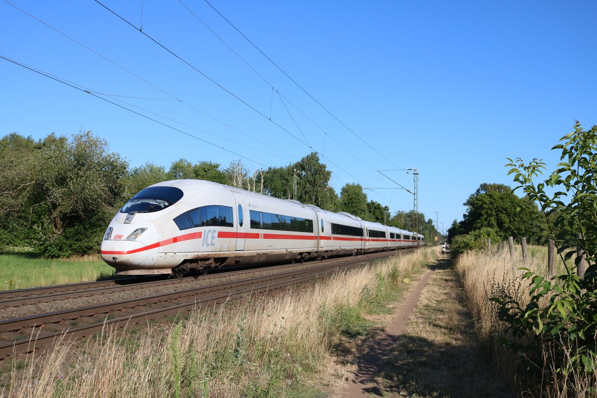 DB Fernverkehr ICE3 (403 xxx) am 08.07.18 bei Hanau West