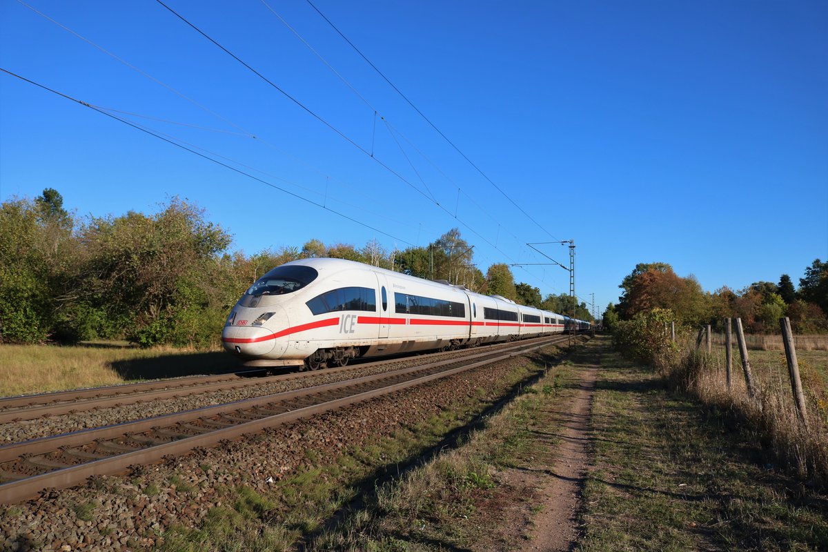 DB Fernverkehr ICE3 (403 xxx) am 27.09.18 in Hanau West 