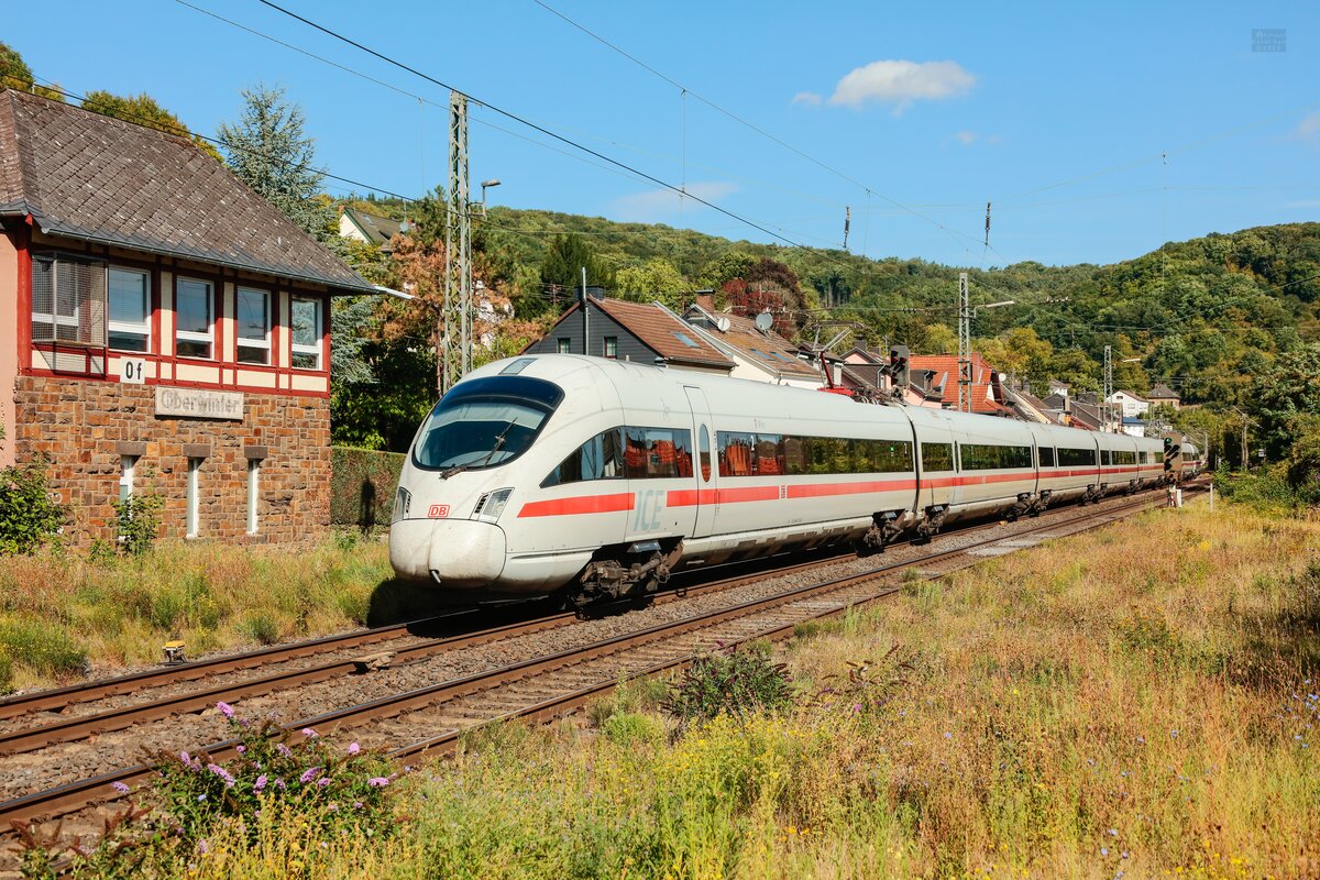 DB ICE T 411 590-9  Wien  in Oberwinter, Juli 2025.