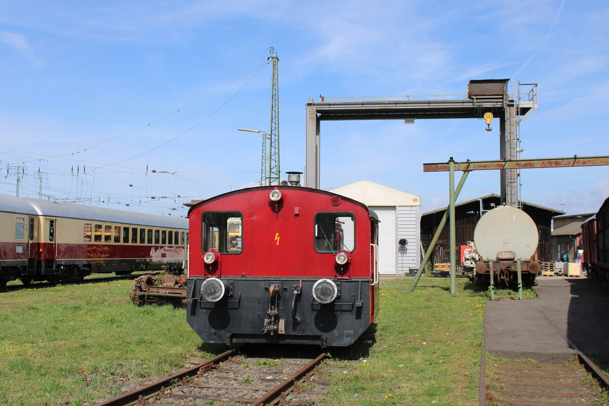 DB Museum 322 641-2  Roberta  am 06.04.2026 im DB Museum Koblenz.
