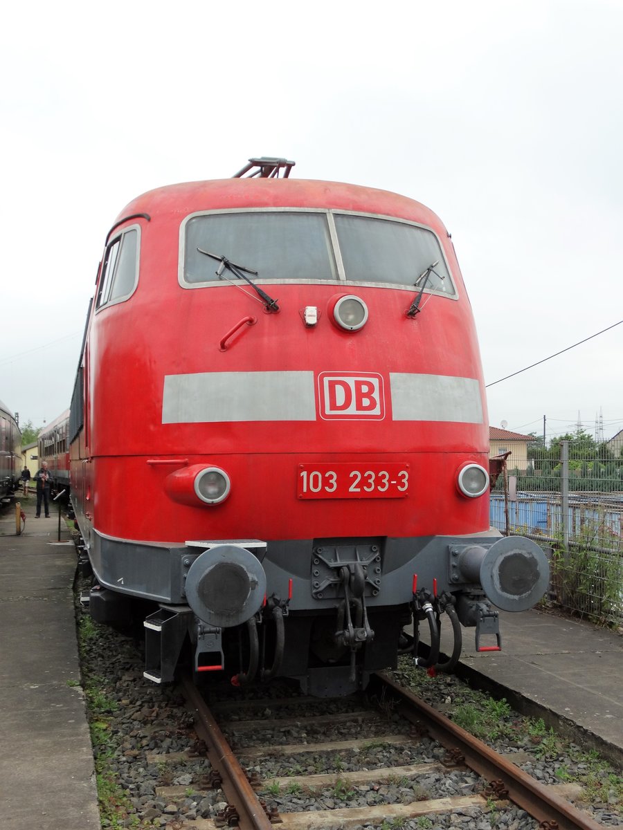 DB Museum Koblenz 103 233-3 am 16.06.17 beim Sommerfest 
