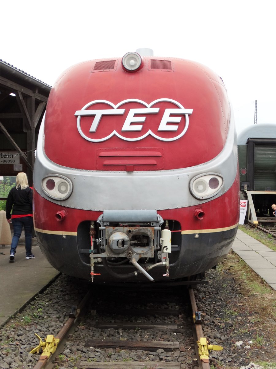 DB Museum TEE VT 11.5  am 16.06.17 beim Sommerfest in Koblenz