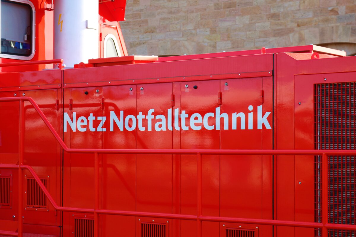 DB Netz Notfalltechnik 714 015-8 mit dem Tunnelrettungszug am 14.05.22 in Fulda