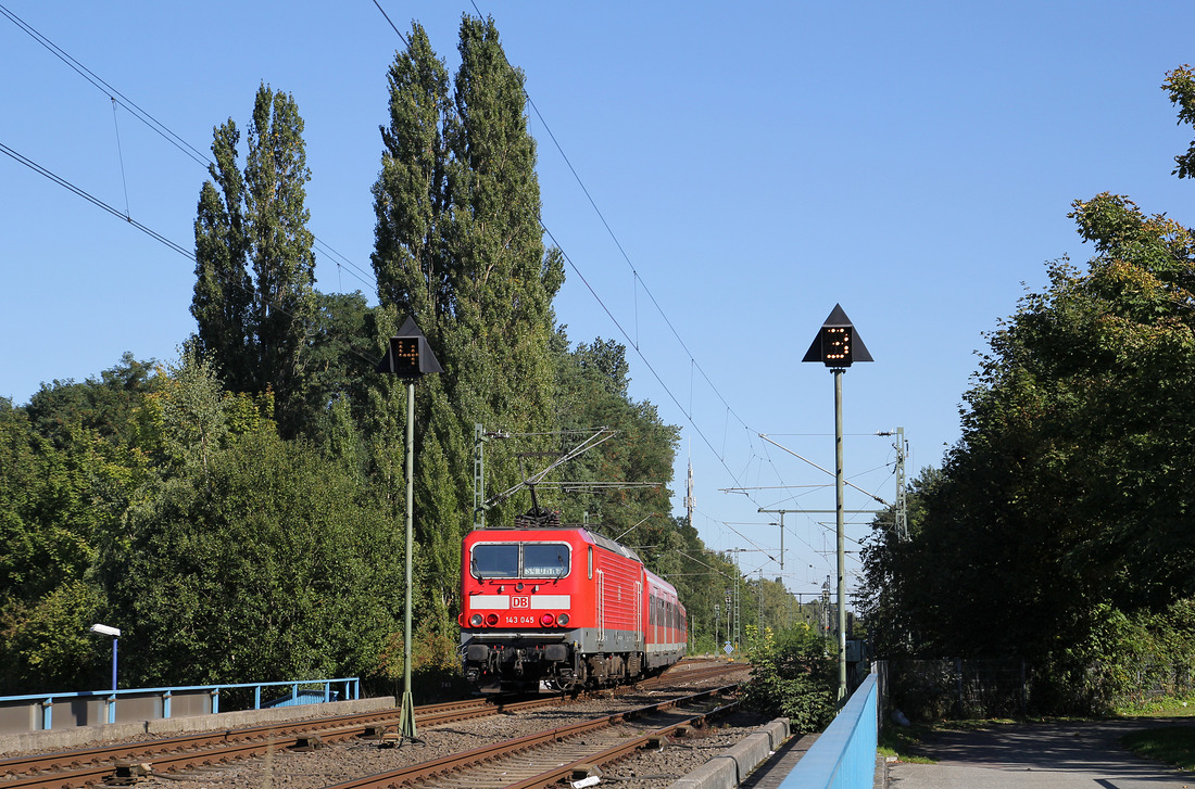 DB Regio 143 045 // Unna-Königsborn // 1. Oktober 2015