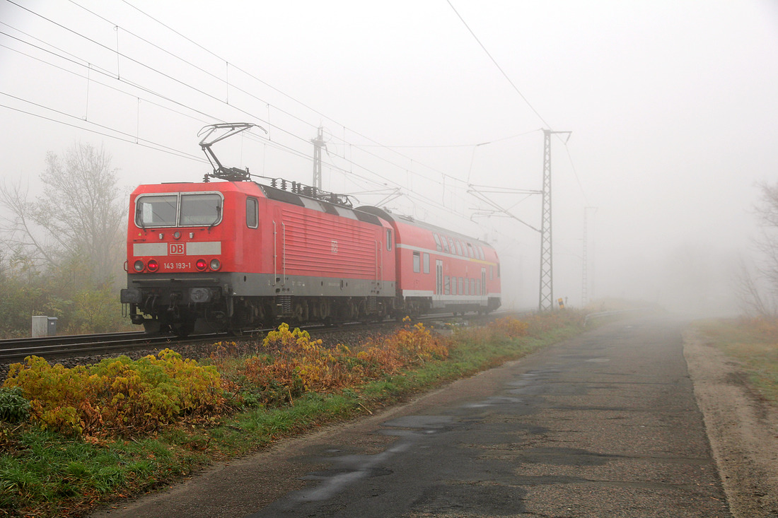 DB Regio 143 193 // Eisenhüttenstadt // 9. November 2018