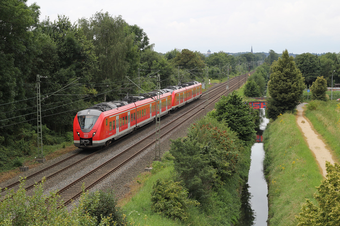 DB Regio 1440 302 + 1440 316 // Mönchengladbach-Lürrip // 29. Juli 2016