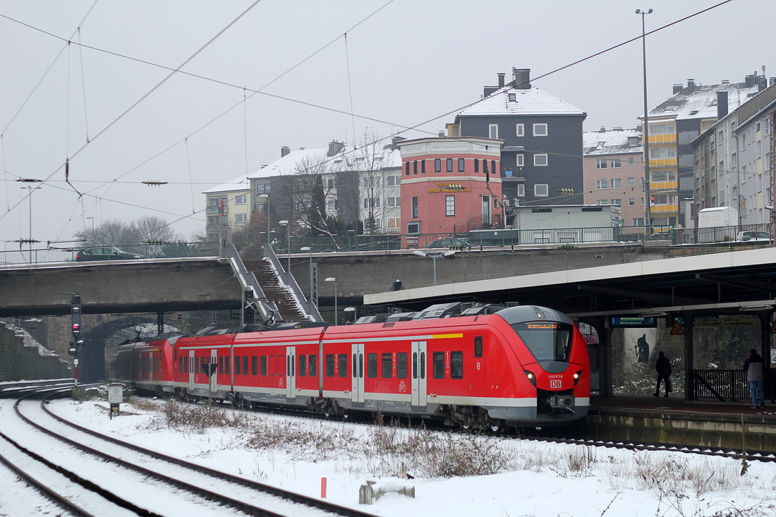 DB Regio 1440 311 + 1440 xxx // Wuppertal-Steinbeck // 25. Januar 2015