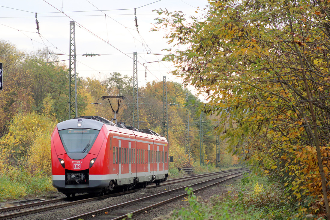 DB Regio 1440 318 // Dortmund-Barop // 5. November 2015