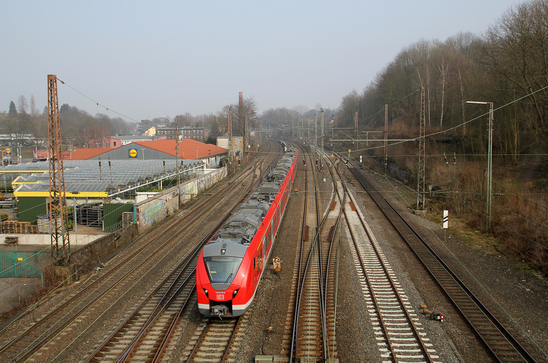 DB Regio 1440 319 + 1440 xxx // Wuppertal-Oberbarmen // 20. März 2015