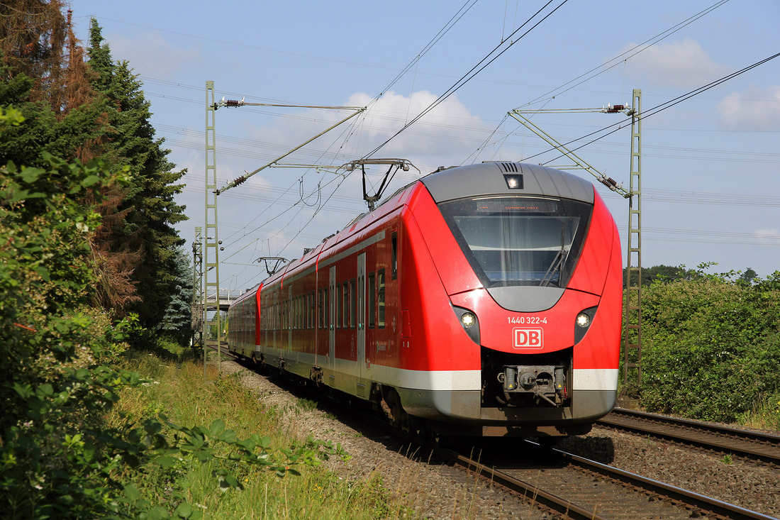 DB Regio 1440 322 + 1440 301 // Neuss // 16. Juni 2017