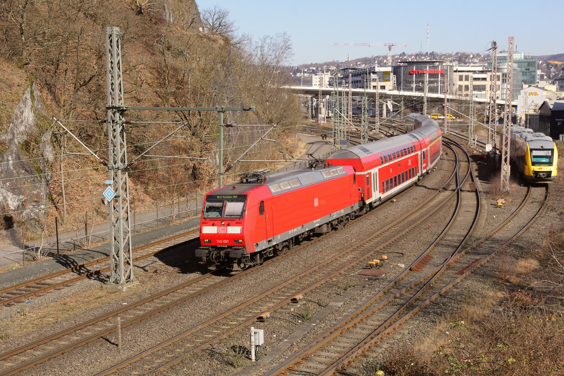 DB Regio 146 001 // Siegen // 9. März 2022