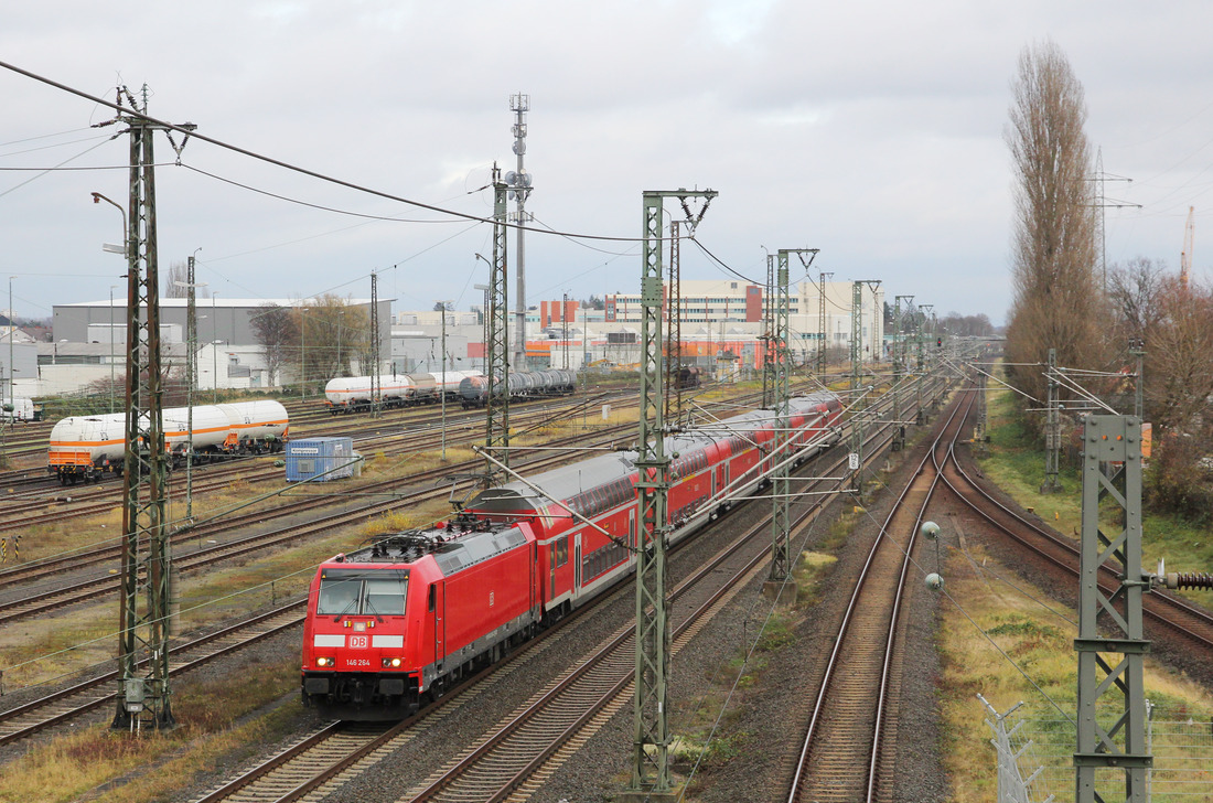 DB Regio 146 264 // Offenbach // 3. Dezember 2021