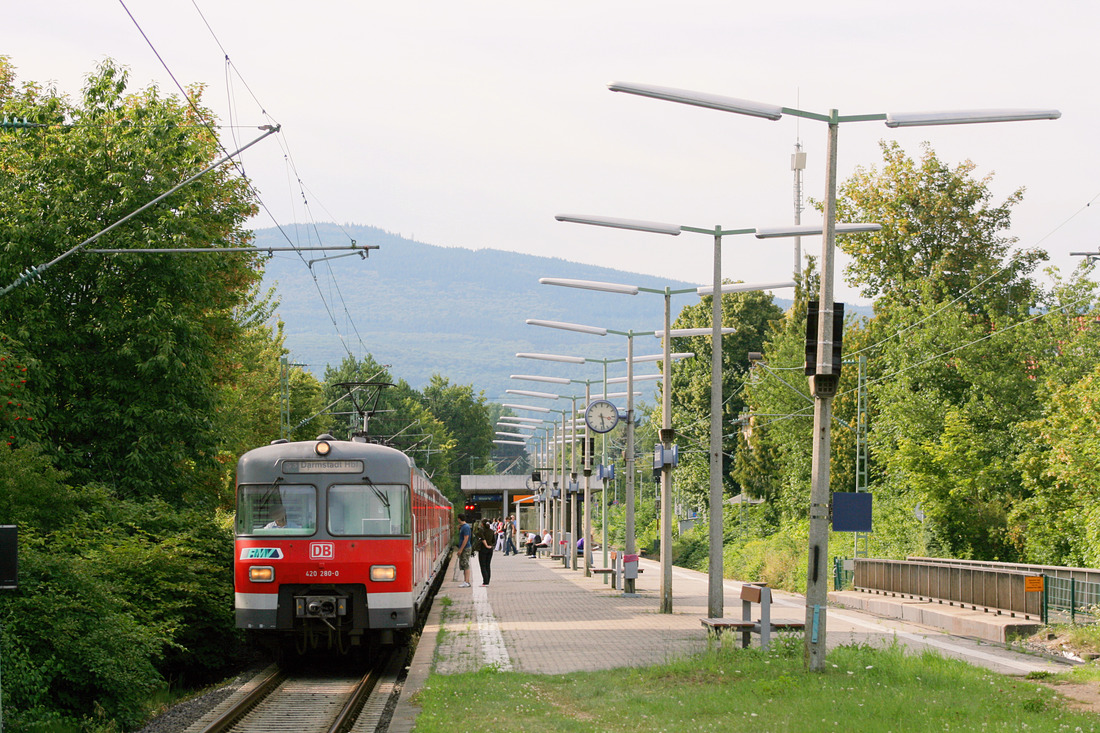 DB Regio 420 280 + 420 266 // Niederhöchstadt // 29. Juli 2009